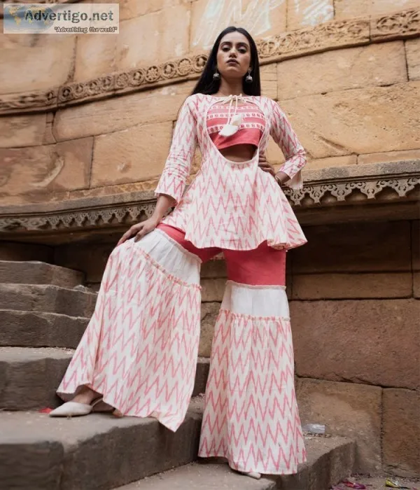 Get the best sharara suit online at myclosetstory