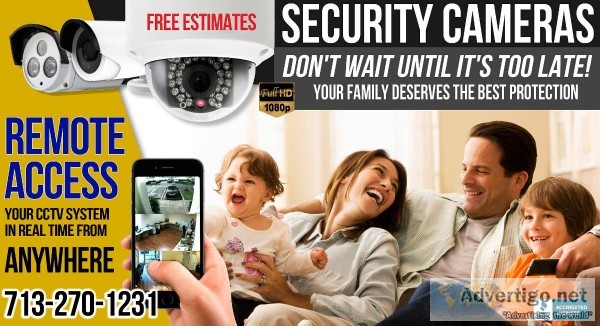 SECURE YOUR HOME OR BUSINESS WITH SECURITY CAMERAS 