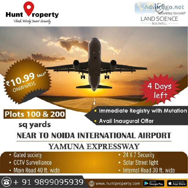 Invest in plots on Yamuna Expressway for High returns in the nea