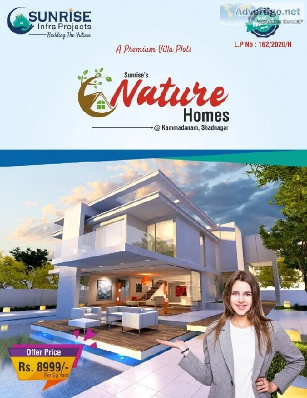 New plots available in Shadnagar