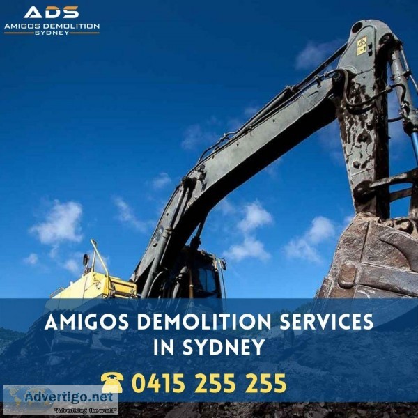 Expert Demolition Services in Sydney - Amigos Demolition