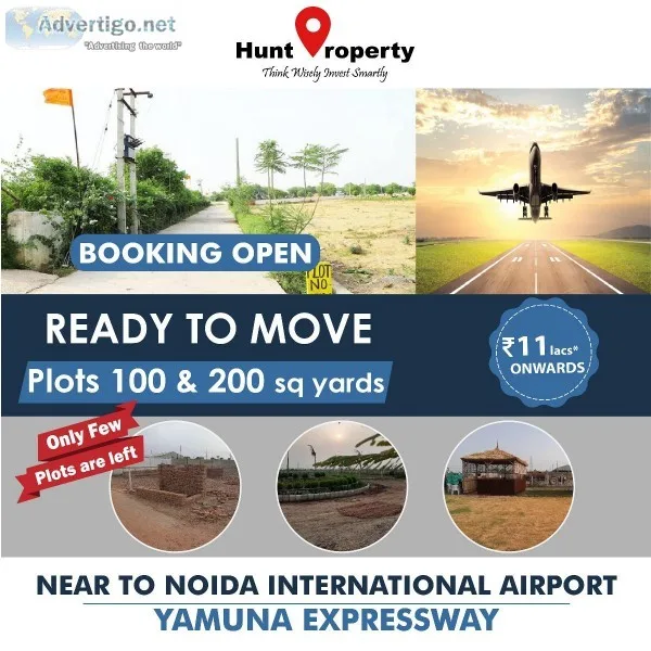Booking open for Ready to Move plots near Noida International Ai