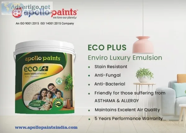 Interior emulsion paints manufacturers