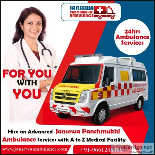 Quick And Fast Ambulance Service in Mayur Vihar By Jansewa