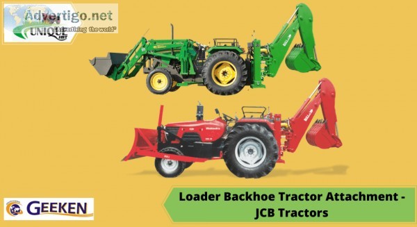 Loader Backhoe Tractor Attachment - JCB Tractors  Unique SMT