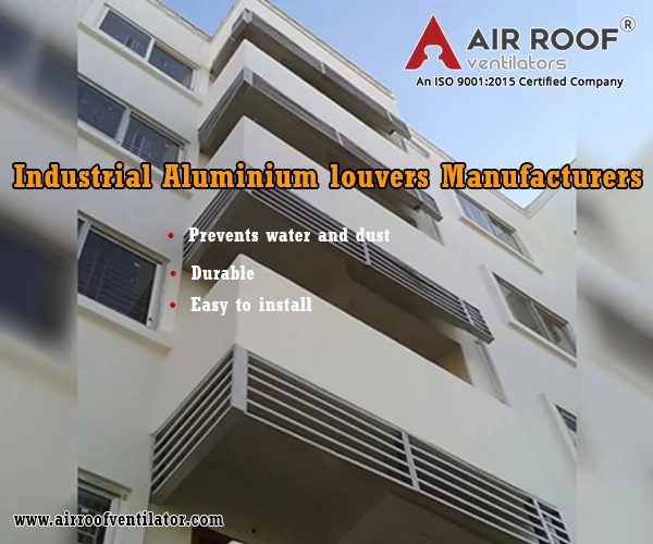 Industrial aluminum louvers manufacturers