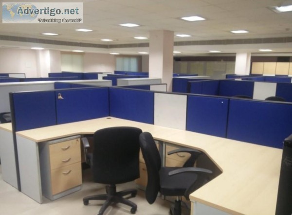 Furnished Office in commercial building with new interiors
