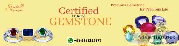 Best natural and certified ruby gemstone dealer