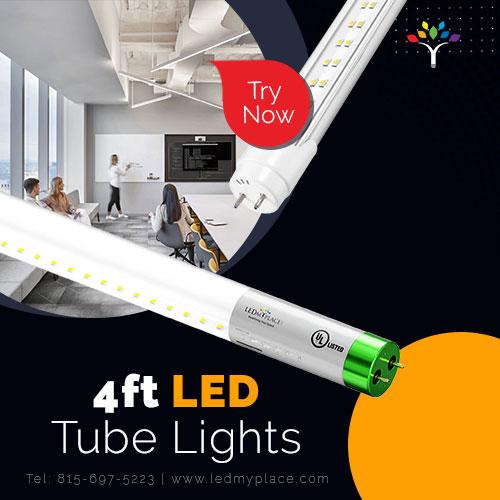 Buy Now 4ft LED Tube Light Fixture at Low Price