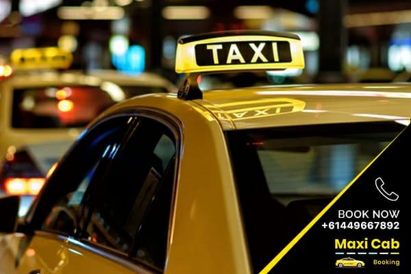 Maxi taxi Melbourne airport