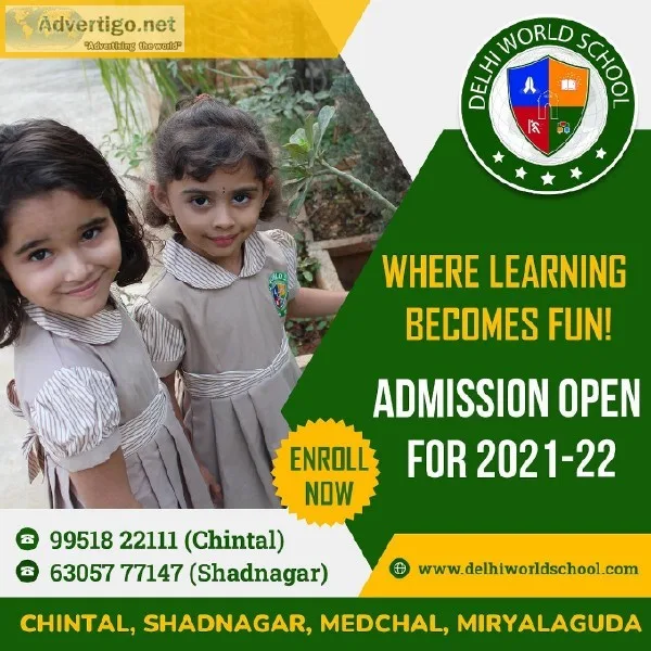 International School  Best CBSE School Admissions  Hyderabad - D