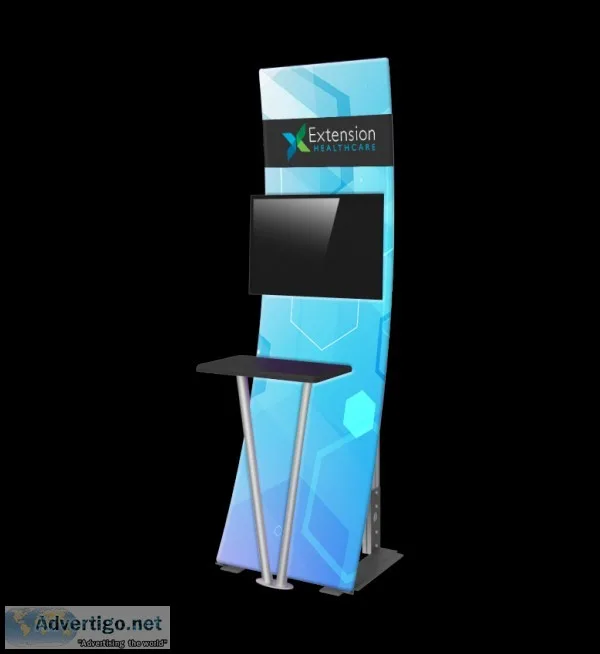 Portable trade show TV Stand for Events  Starline Tents