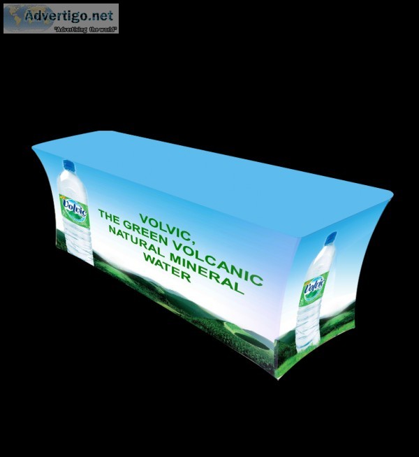 Custom Trade Show Table Covers  Starline Tents