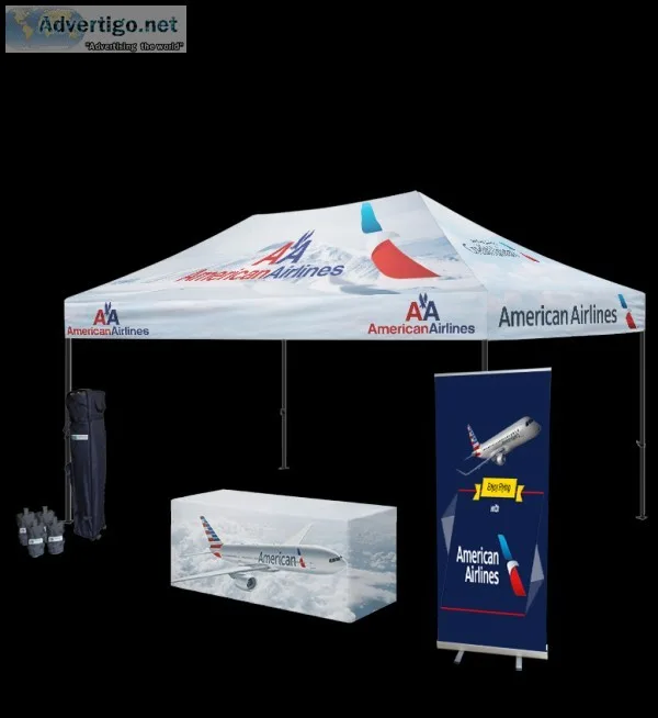 Shop Trade Show Custom Tent - Free Next Day Turnaround