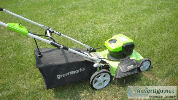 (Lawn Mowers) Greenworks Corded Electric 21&rdquo Lawnmower with