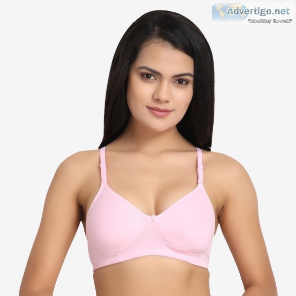 Buy a cotton non-padded bra online from Mesua Ferrea.