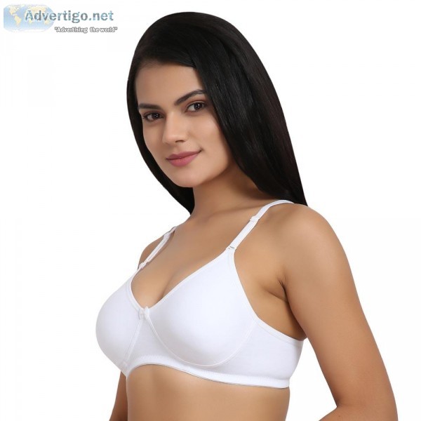 Buy a non-padded bra online through our website.