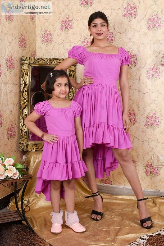 Buy Mother and Daughter Same Dress Online in Patna