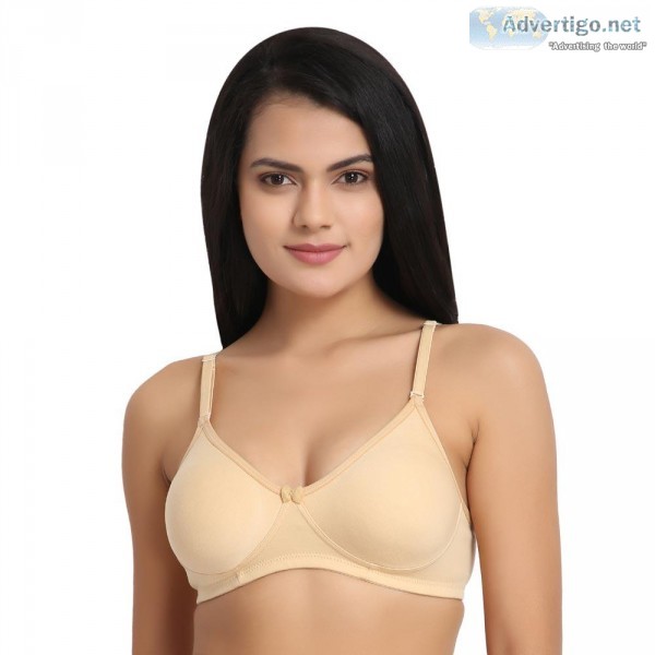 Buy the best non-padded bra online in different types.