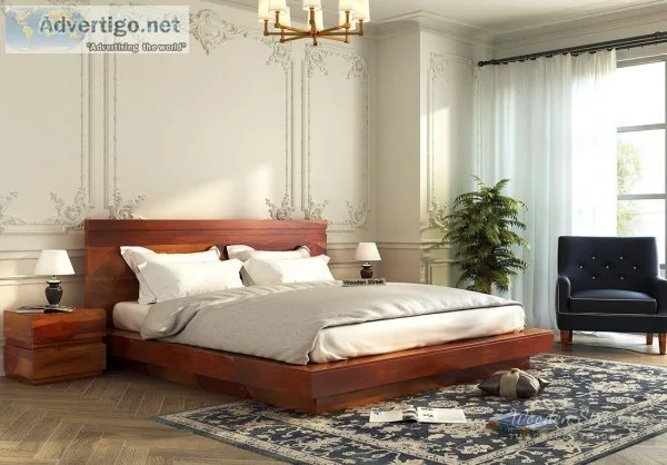 Order Wooden Beds Online from WoodenStreet at best prices
