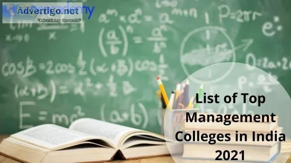 List of Top Management Colleges in India 2021