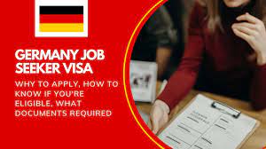 How to get a germany job and visa