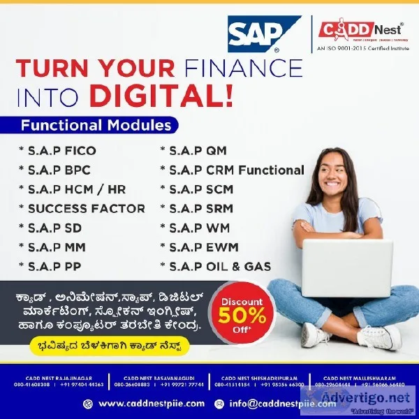 SAP training institution in sheshadripuram