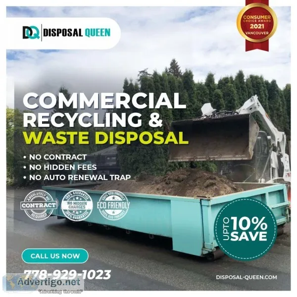 Easy Waste Disposal and Recycling Services Vancouver