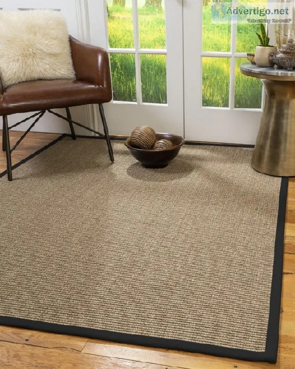 SANDSTONE CUSTOM SISAL RUG