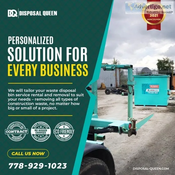 Commercial Waste Disposal and Recycling Services