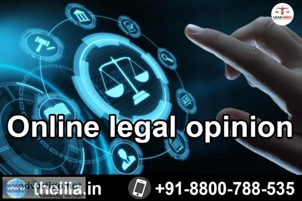 Online legal opinion - Lead India Law Associates
