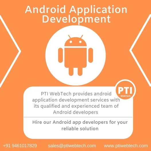 Top android app developer in jaipur | pti webtech
