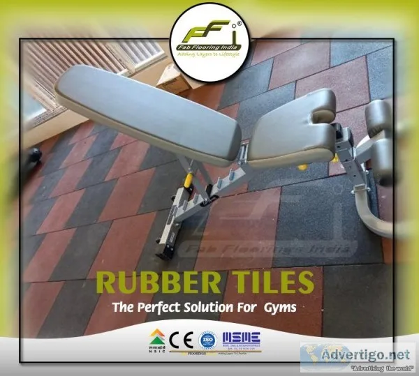 Rubber Flooring  For Gym in Delhi