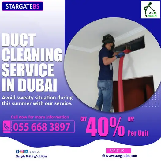 Duct disinfection dubai and ac duct cleaning service-stargatebs