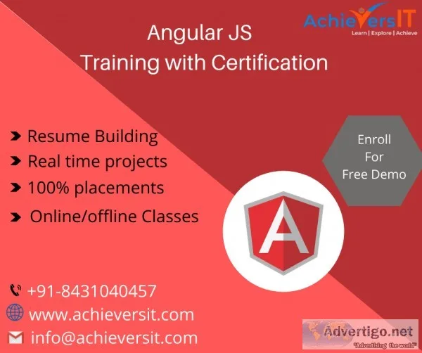 Best Angular Training Institution in Bangalore -AchieversIT