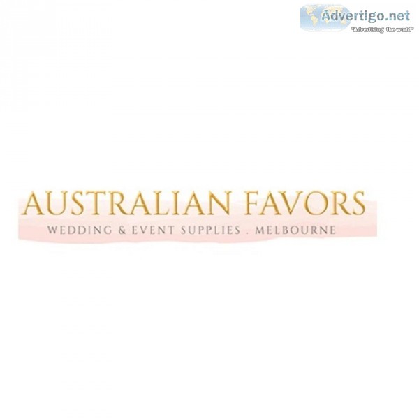 The best bridal shower favors in Australia