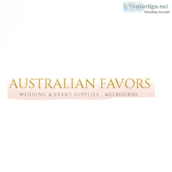 The best bridal shower favors in Australia