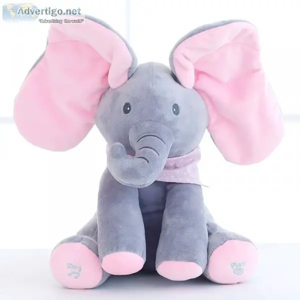 Peek-a-boo elephant toy