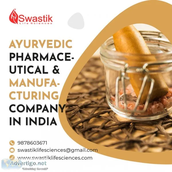 Ayurvedic pharmaceutical and manufacturing company in india