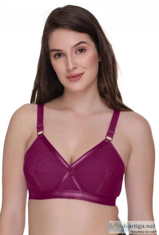 Shop Women Non Padded Non Wired Bra Online  Momsfit