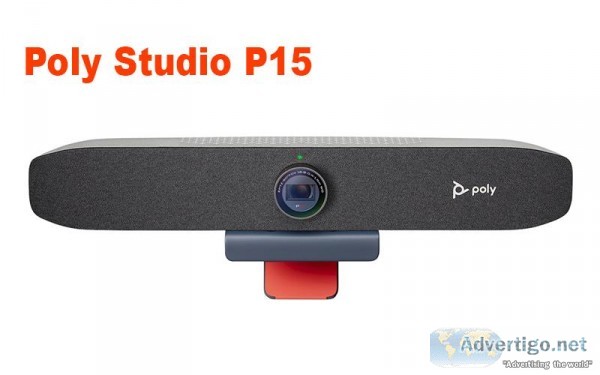 Poly Studio P15- Personal Video Bar- Now sound Smart