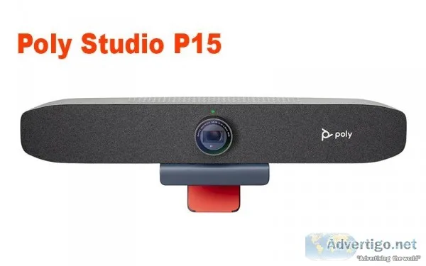 Poly Studio P15- Personal Video Bar- Now sound Smart