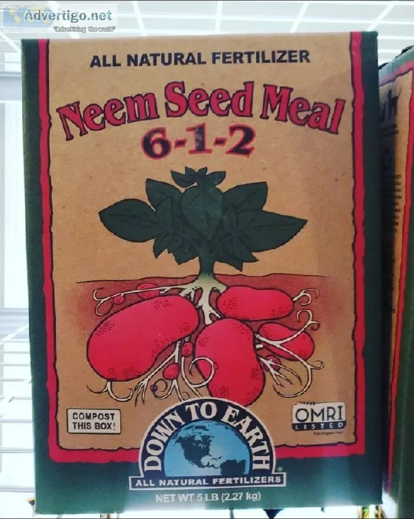 Down to Earth Neem Meal 5lb