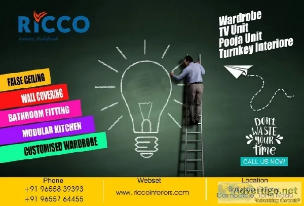 Ricco interiors private limited  - Interior designer Interior de