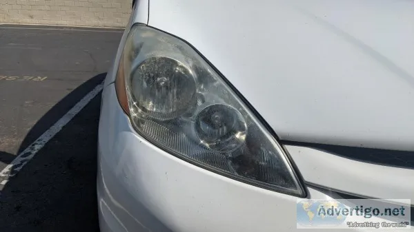 Headlights restoration clean haze off