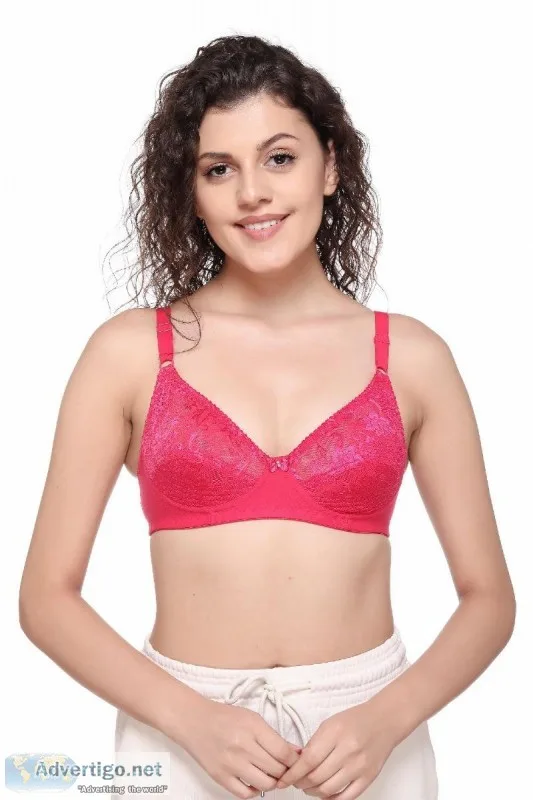 Shop Ladies Best Quality Cotton Non Padded Non Wired Bra Online 
