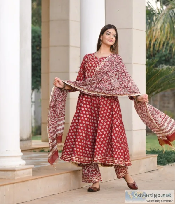 Shop now anarkali kurta online at myclosetstory