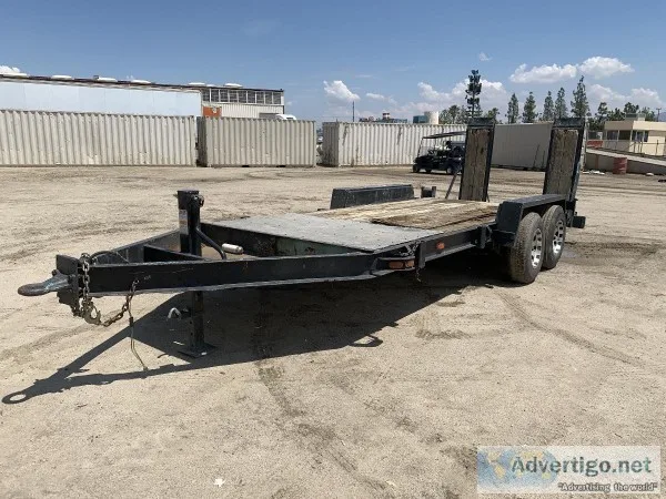 1985 ZIEMAN TT-1108A EQUIPMENT TRAILER 626-01