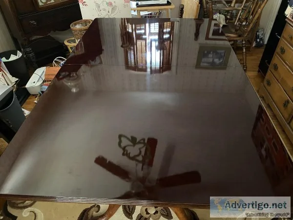 Mahogany dining table