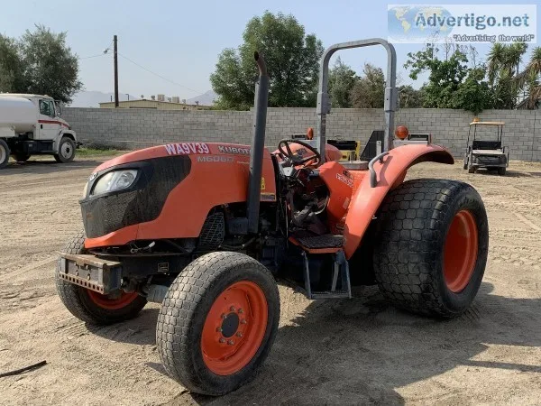 2014 KUBOTA M6060D UTILITY TRACTOR 1070-06